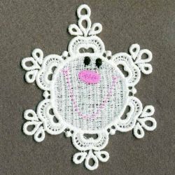 FSL Smile Snowflakes 08 machine embroidery designs