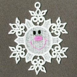 FSL Smile Snowflakes 10 machine embroidery designs