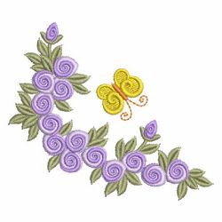 Heirloom Curly Roses 01 machine embroidery designs