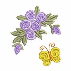 Heirloom Curly Roses 03 machine embroidery designs