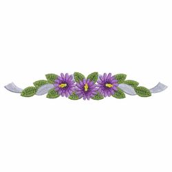 Heirloom Flower and Ribbon 09 machine embroidery designs