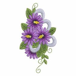 Heirloom Flower and Ribbon 10 machine embroidery designs