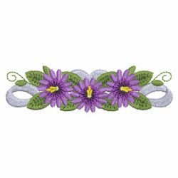 Heirloom Flower and Ribbon 11 machine embroidery designs