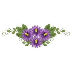 Heirloom Flower and Ribbon 12 machine embroidery designs