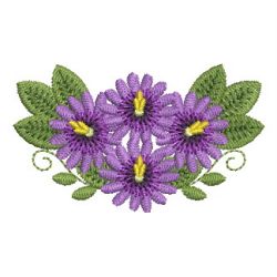 Heirloom Flower and Ribbon 13 machine embroidery designs