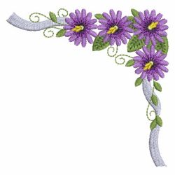 Heirloom Flower and Ribbon 18 machine embroidery designs