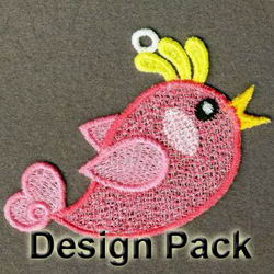 FSL Happy Birds machine embroidery designs
