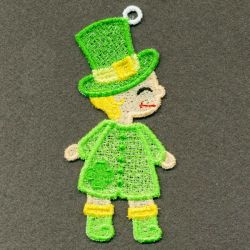 FSL Patrick Day Kids 05 machine embroidery designs