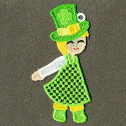 FSL Patrick Day Kids 10 machine embroidery designs