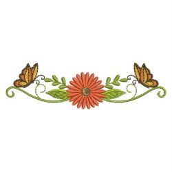 Dancing Butterfly Borders 01(Md) machine embroidery designs
