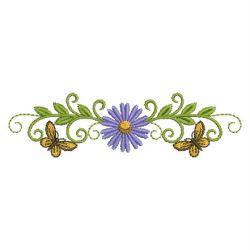 Dancing Butterfly Borders 07(Md) machine embroidery designs