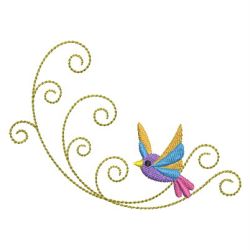 Abstract Birds 04 machine embroidery designs