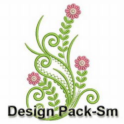 Decorative Flowers(Sm) machine embroidery designs