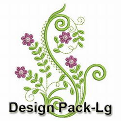 Decorative Flowers(Lg) machine embroidery designs