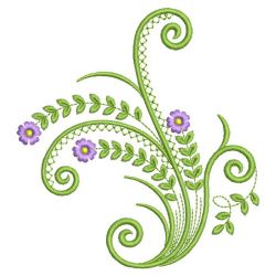 Decorative Flowers 04(Lg) machine embroidery designs