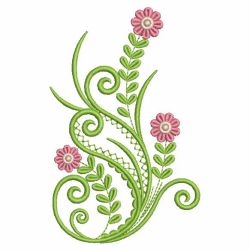 Decorative Flowers 06(Sm) machine embroidery designs