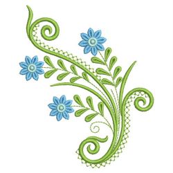 Decorative Flowers 08(Sm) machine embroidery designs