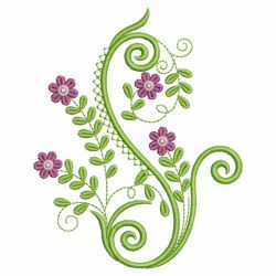 Decorative Flowers 09(Sm) machine embroidery designs