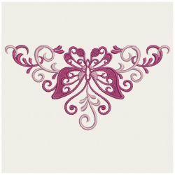 Heirloom Butterflies 05(Md) machine embroidery designs