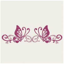 Heirloom Butterflies 06(Lg) machine embroidery designs