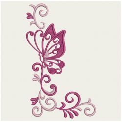 Heirloom Butterflies 09(Md) machine embroidery designs