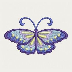 Colorful Butterflies 07 machine embroidery designs