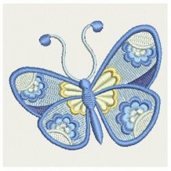 Colorful Butterflies 08 machine embroidery designs