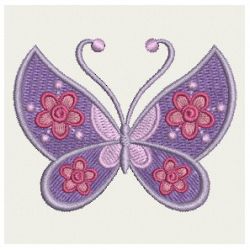 Colorful Butterflies 09 machine embroidery designs