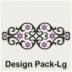 Heirloom Wrought Iron(Lg) machine embroidery designs