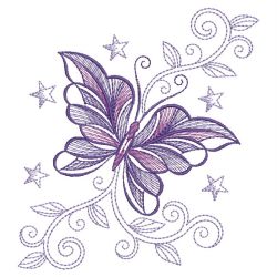 Decorative Butterfly 02(Sm) machine embroidery designs