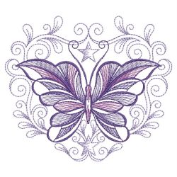 Decorative Butterfly 04(Md) machine embroidery designs