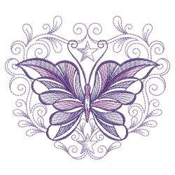 Decorative Butterfly 04(Md) machine embroidery designs