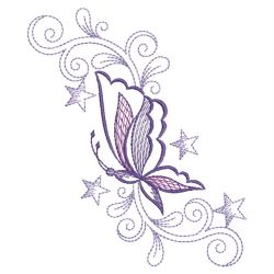 Decorative Butterfly 08(Sm) machine embroidery designs
