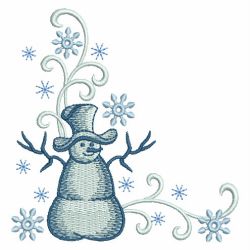 Winter Snowman 05(Sm) machine embroidery designs