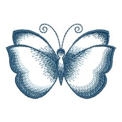 Gradient Butterfly 1 05 machine embroidery designs