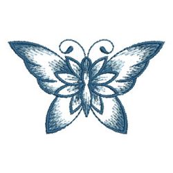 Gradient Butterfly 1 06 machine embroidery designs