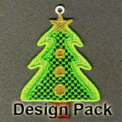 FSL Christmas Ornaments machine embroidery designs