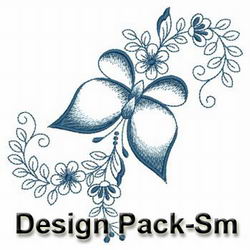 Gradient Butterfly 2(Sm) machine embroidery designs