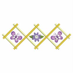 Decorative Garden Borders 03(Sm) machine embroidery designs