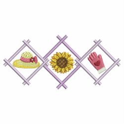 Decorative Garden Borders 06(Md) machine embroidery designs