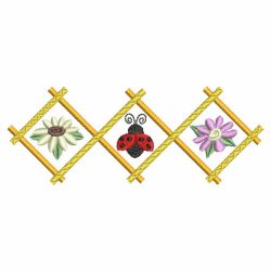 Decorative Garden Borders 07(Md) machine embroidery designs