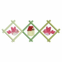 Decorative Garden Borders 09(Lg) machine embroidery designs