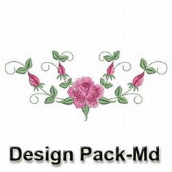 Heirloom Colorful Roses(Md) machine embroidery designs
