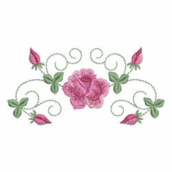 Heirloom Colorful Roses 01(Sm) machine embroidery designs