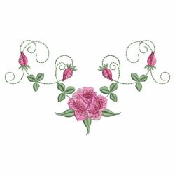 Heirloom Colorful Roses 03(Sm) machine embroidery designs