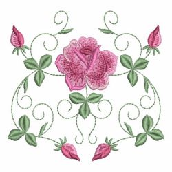 Heirloom Colorful Roses 05(Lg) machine embroidery designs