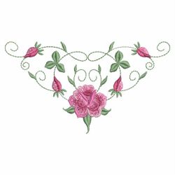 Heirloom Colorful Roses 06(Sm) machine embroidery designs