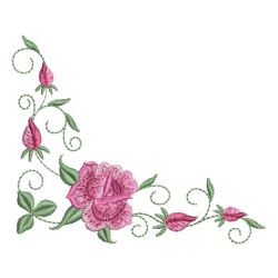 Heirloom Colorful Roses 07(Lg) machine embroidery designs