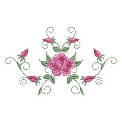 Heirloom Colorful Roses 10(Md) machine embroidery designs