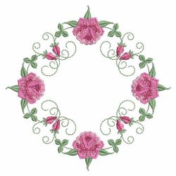 Heirloom Colorful Roses 11(Lg) machine embroidery designs